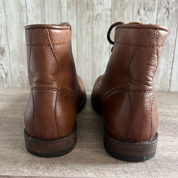 Frye Brown Leather Men's Boots - Picture 7 of 8